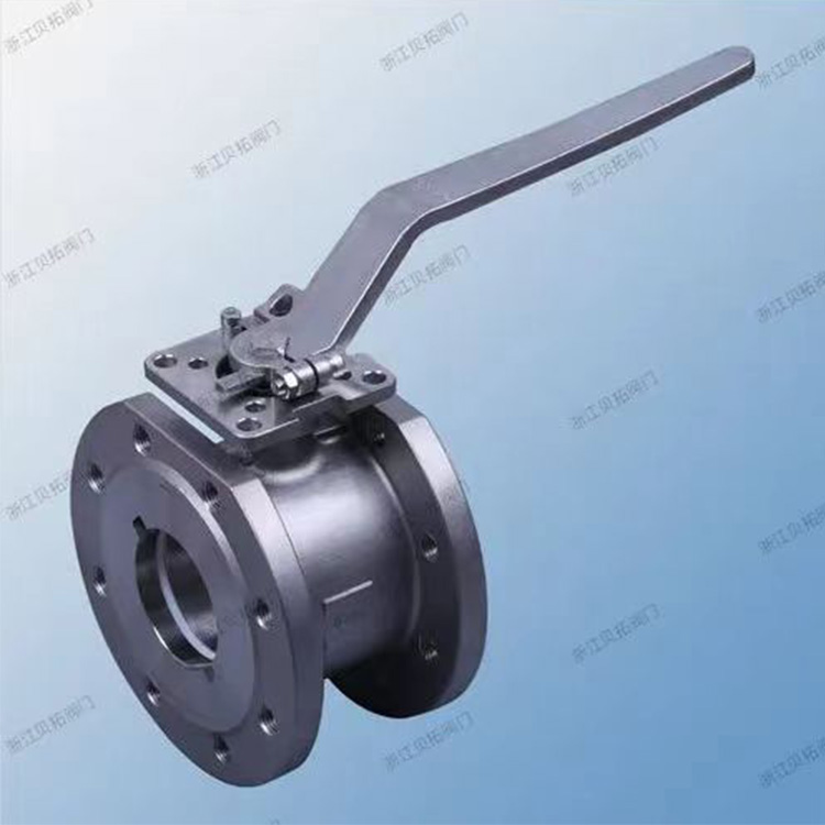 High platform clamp ball valve